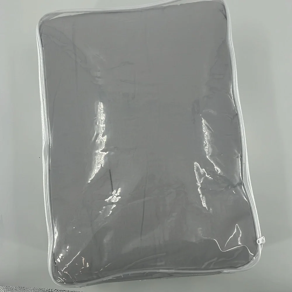 SIMPLY ESSENTIAL Garment Washed Comforter Set Twin XL Microchip Grey